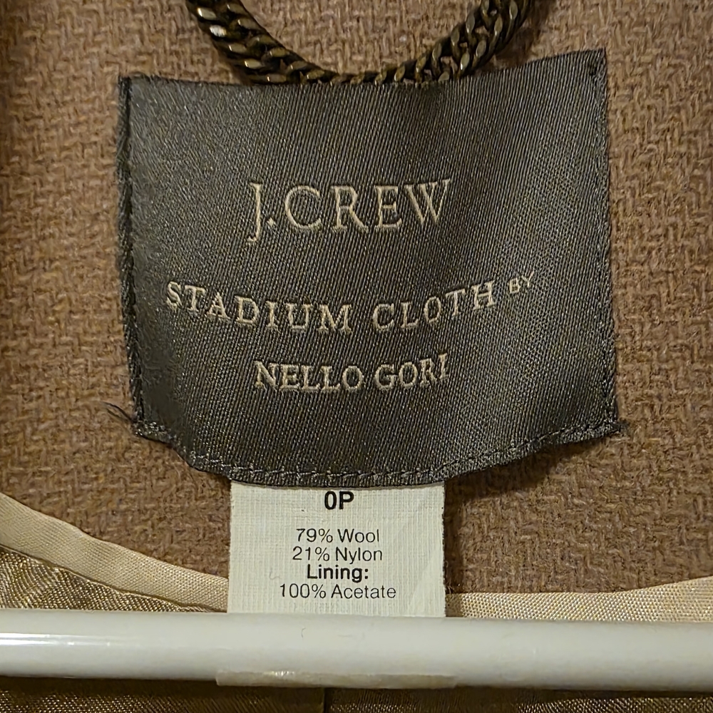 J. Crew Classic Tan Trench Coat - Picture 7 of 7